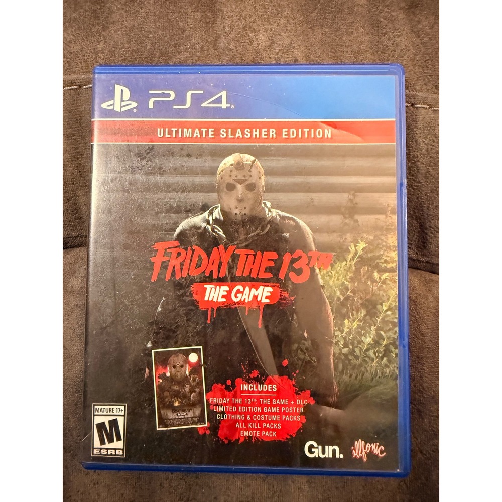 Friday the 13th The Game Ultimate Slasher Edition Sony PlayStation 4 PS4 Horror
